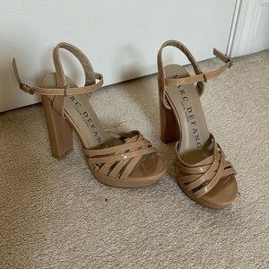 New Marc DeFang Nude Pageant Shoes